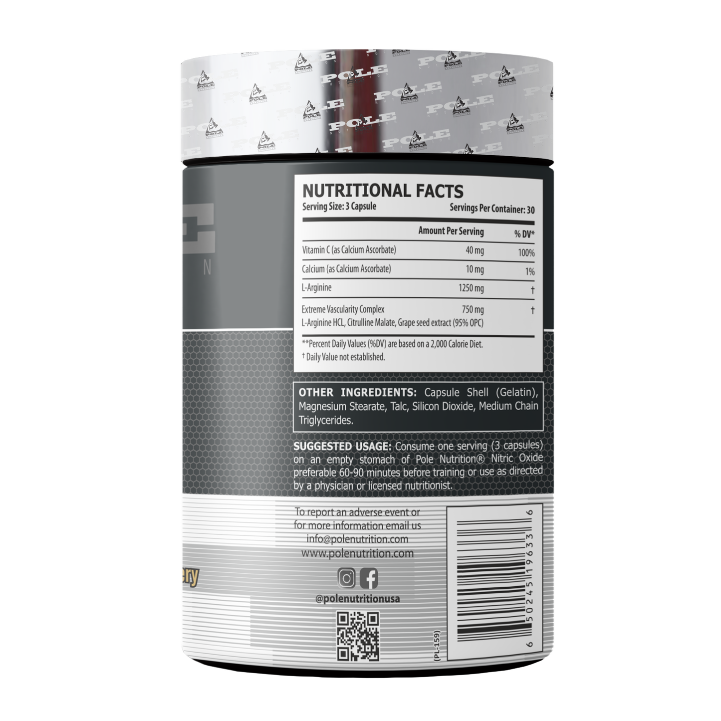 Nitric Oxide, 90 Capsules