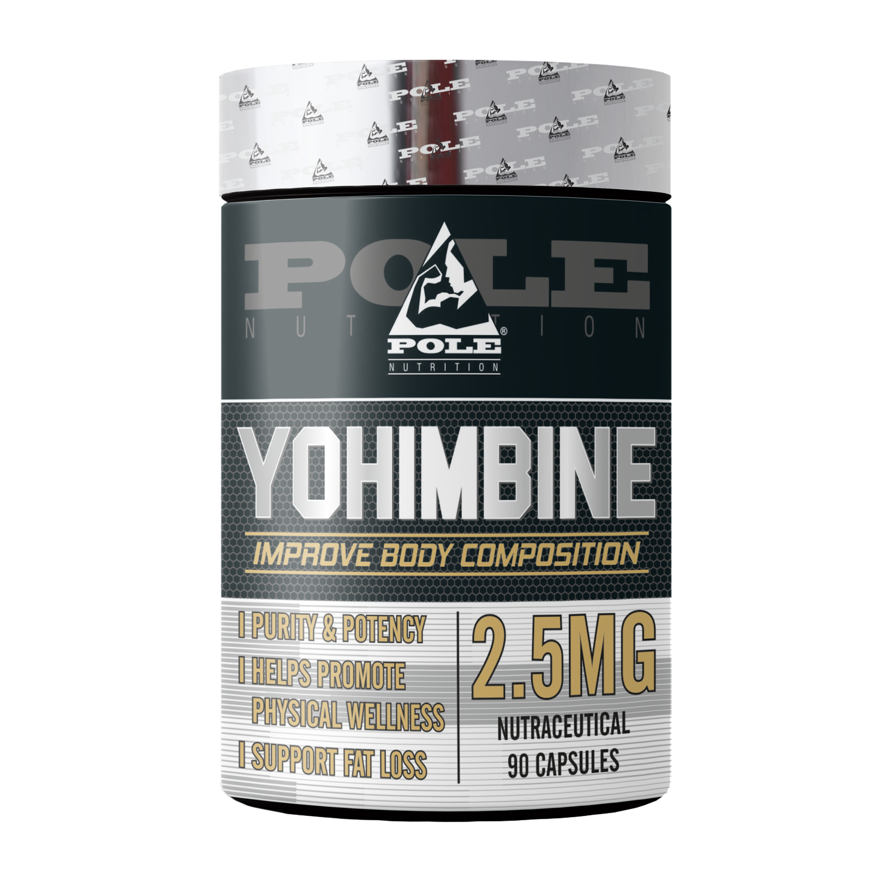 Yohimbine HCL, 90 Capsules POLE & DENNIS JAMES Yohimbine HCL, 90 Capsules POLE & DENNIS JAMES