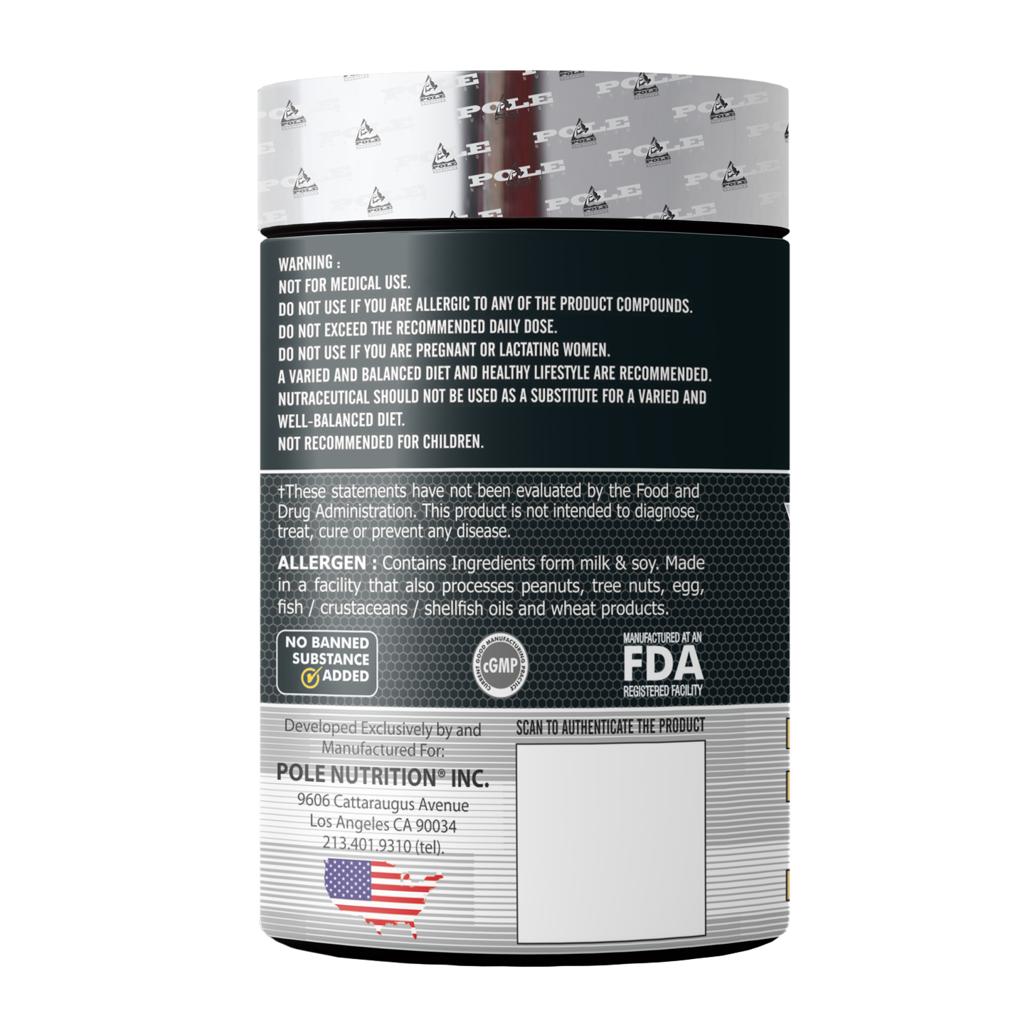 Yohimbine HCL, 90 Capsules