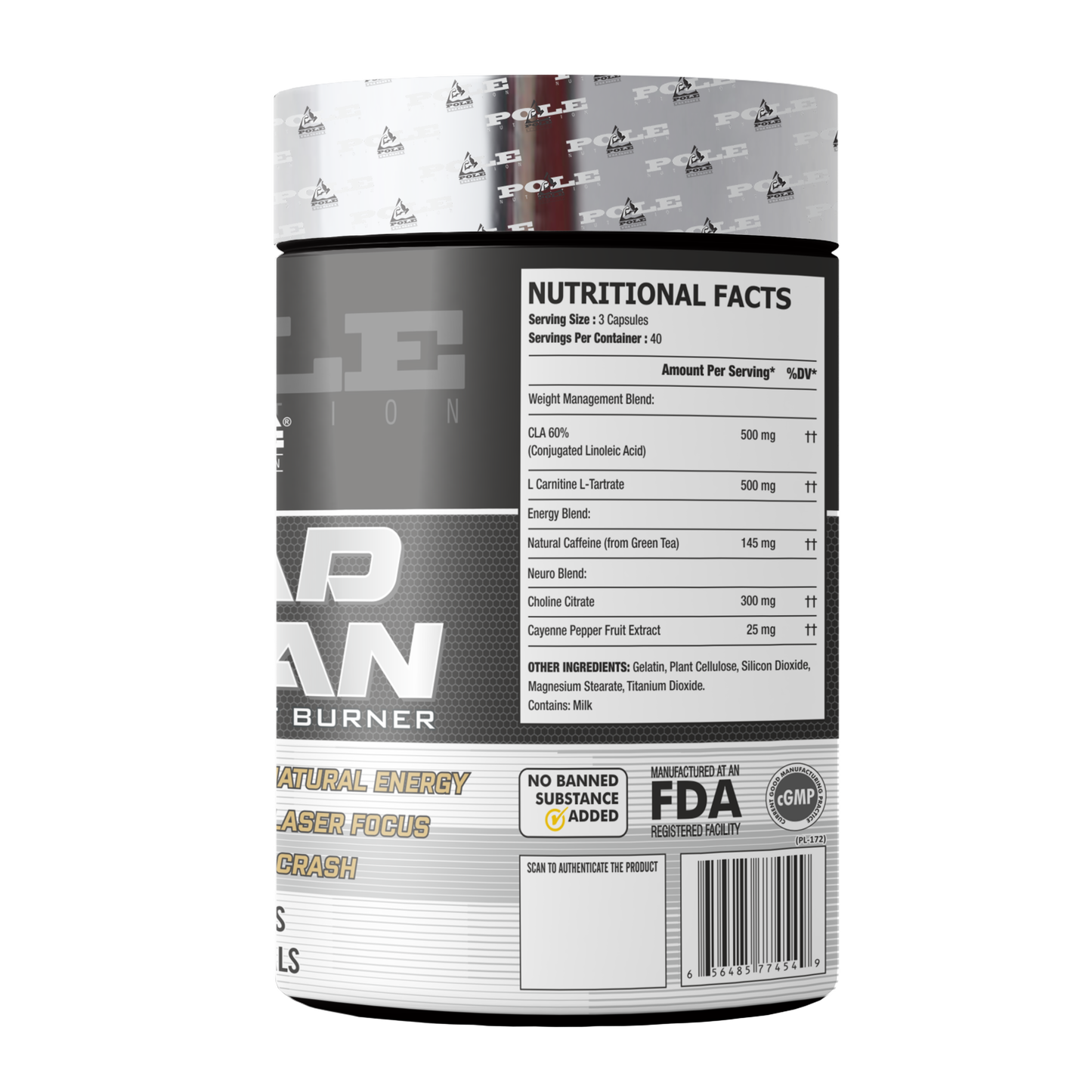 Quadlean Fat Burner, 120 Capsules