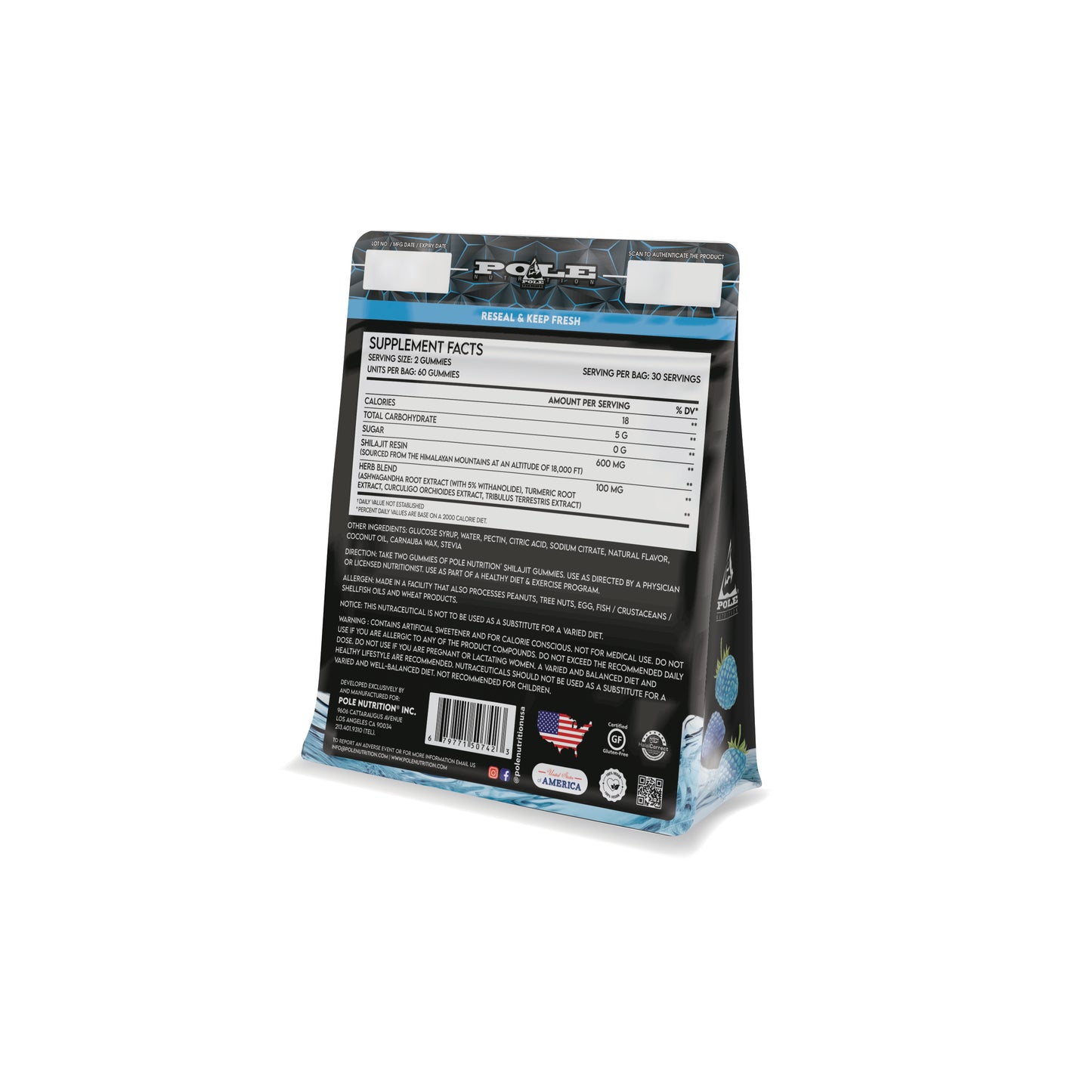 Shilajit Gummies (No Sugar Added)