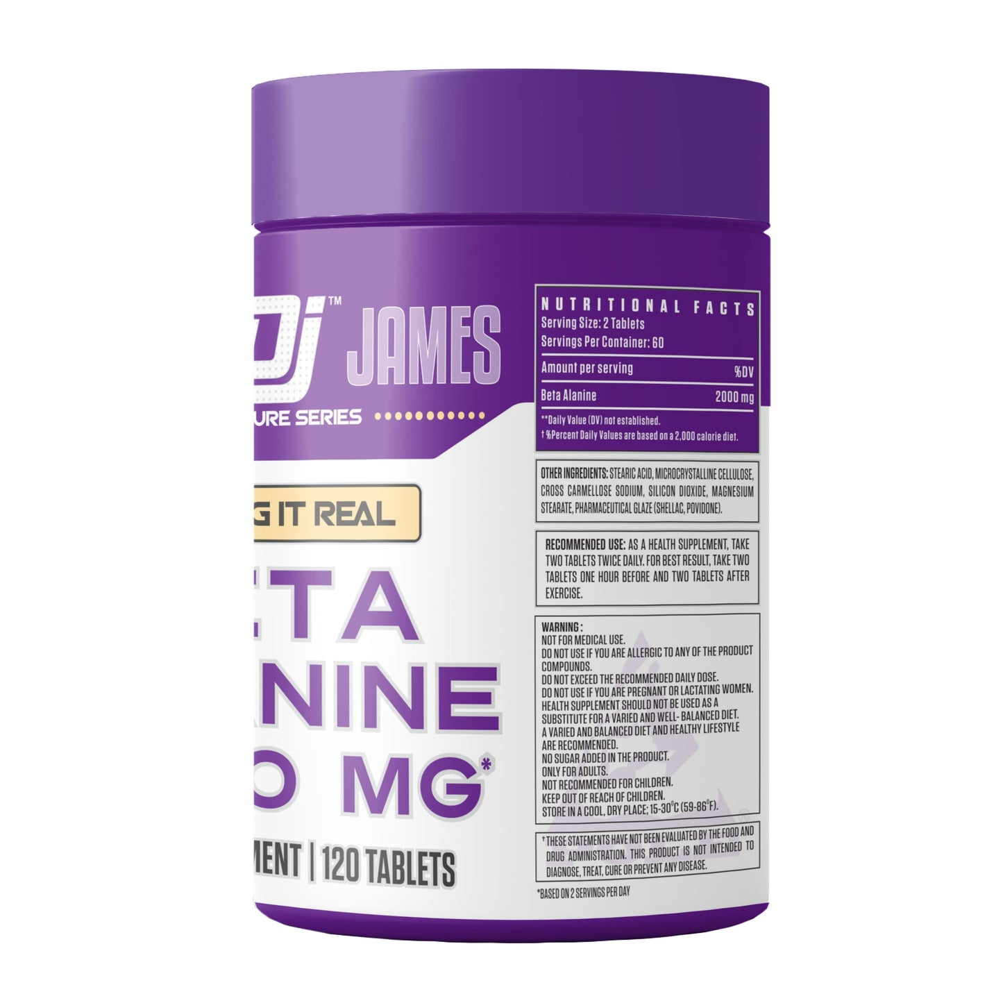 Dennis James Signature Series BETA ALANINE 4000MG