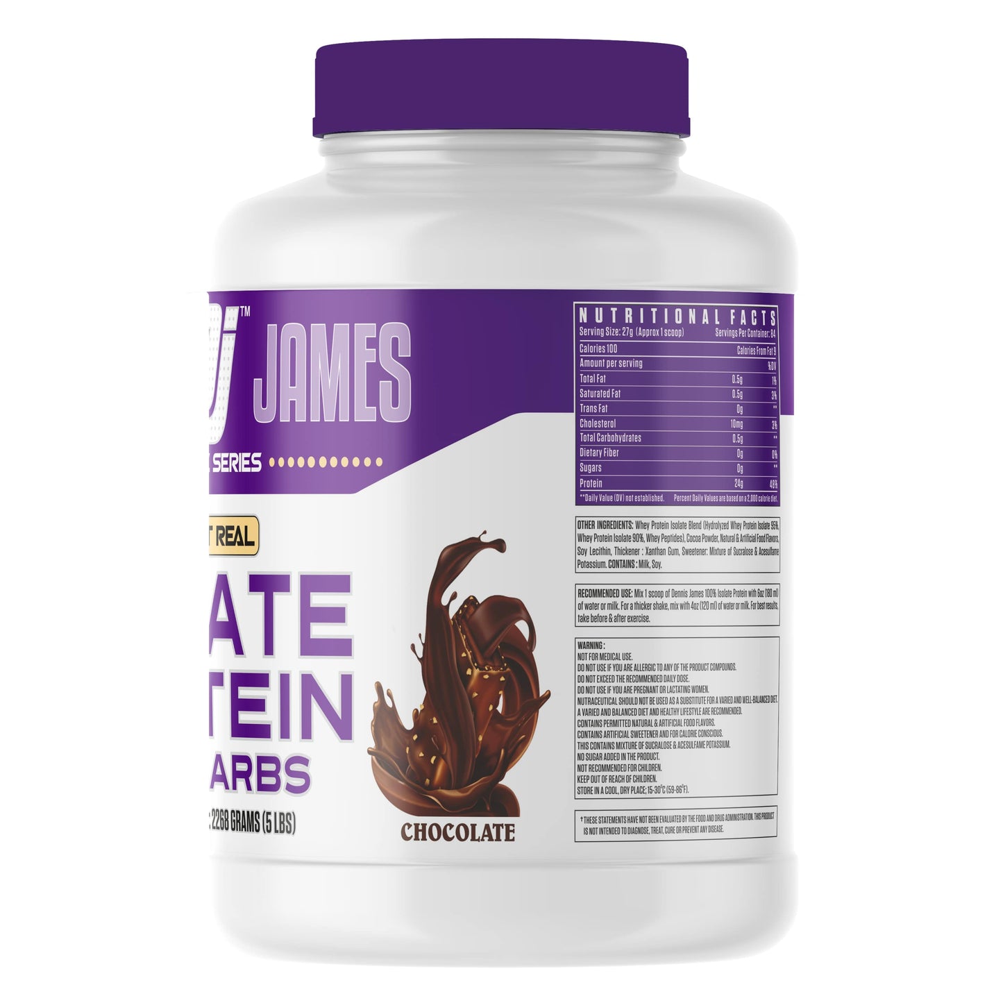 Dennis James Signature Series Isolate Protein