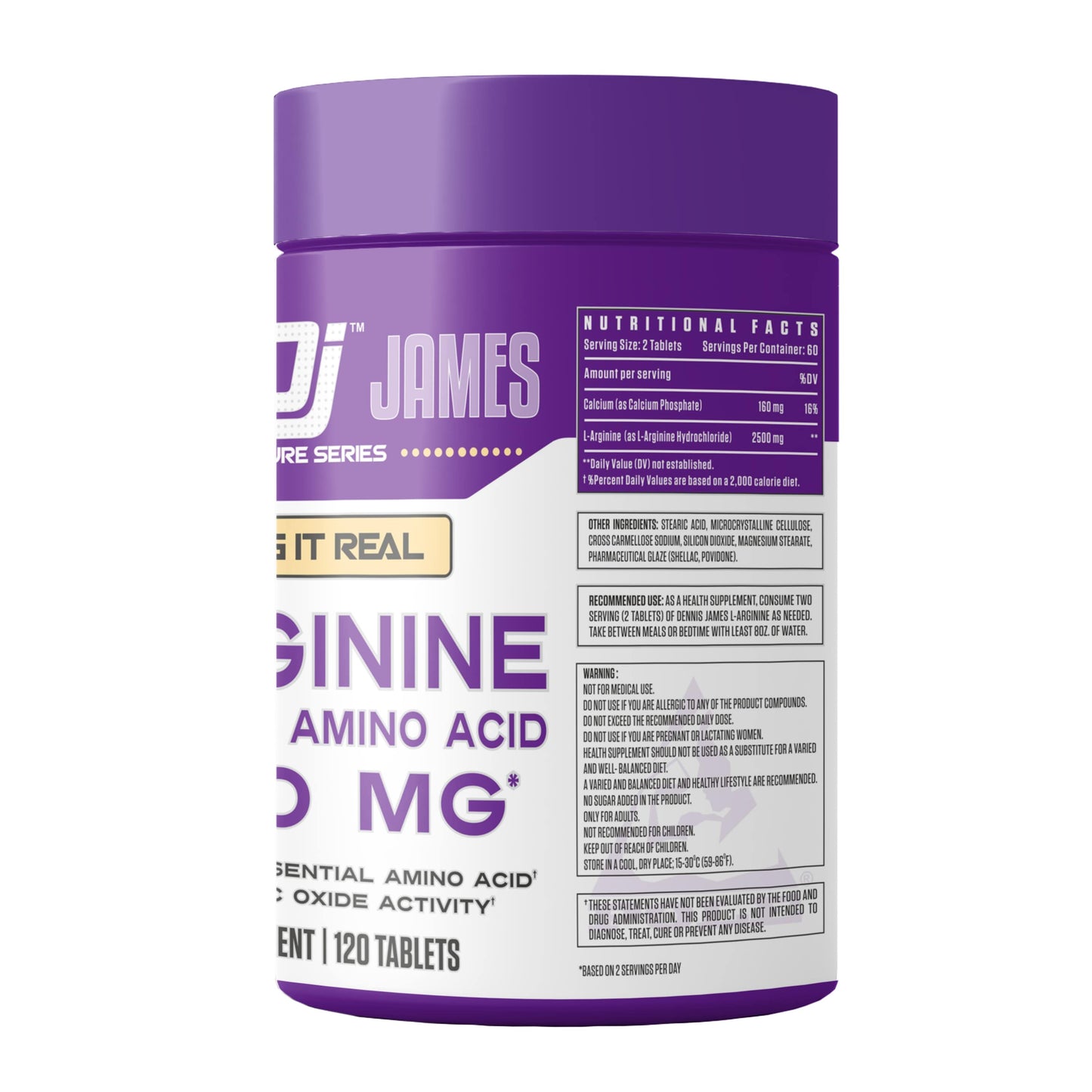 Dennis James Signature Series L-Arginine 5000mg