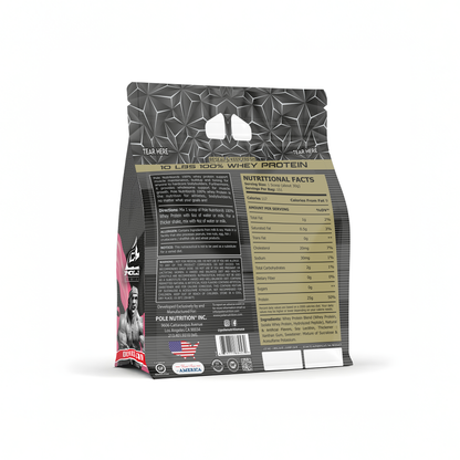 10 LBS POLE Nutrition 100% Whey Protein