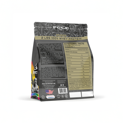 2 LBS POLE Nutrition 100% Whey Protein