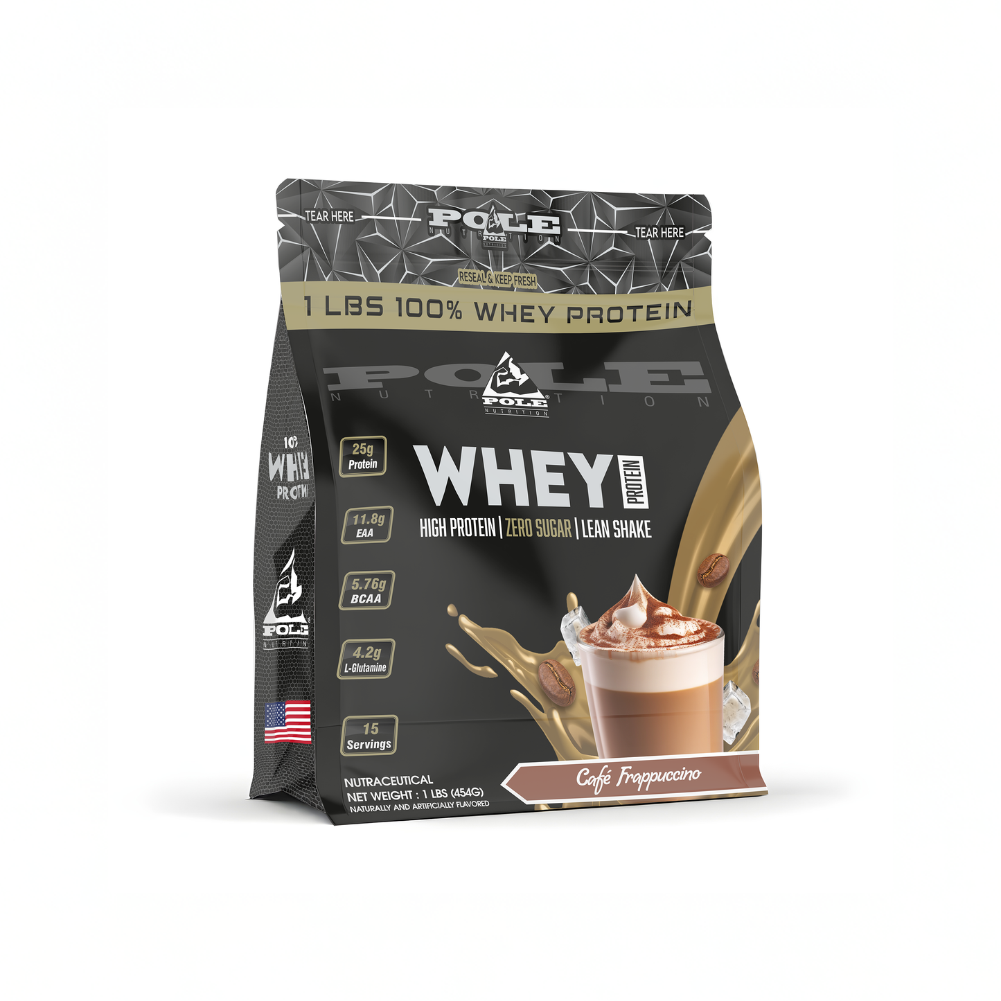 2 LBS POLE Nutrition 100% Whey Protein