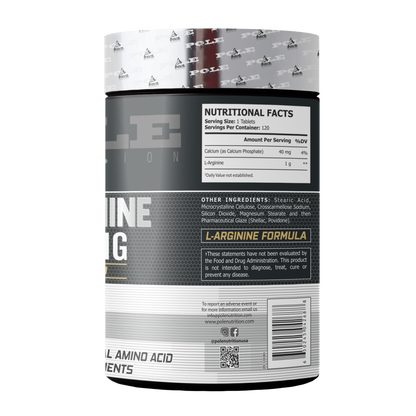 L-Arginine 1000mg, 120 Tablets