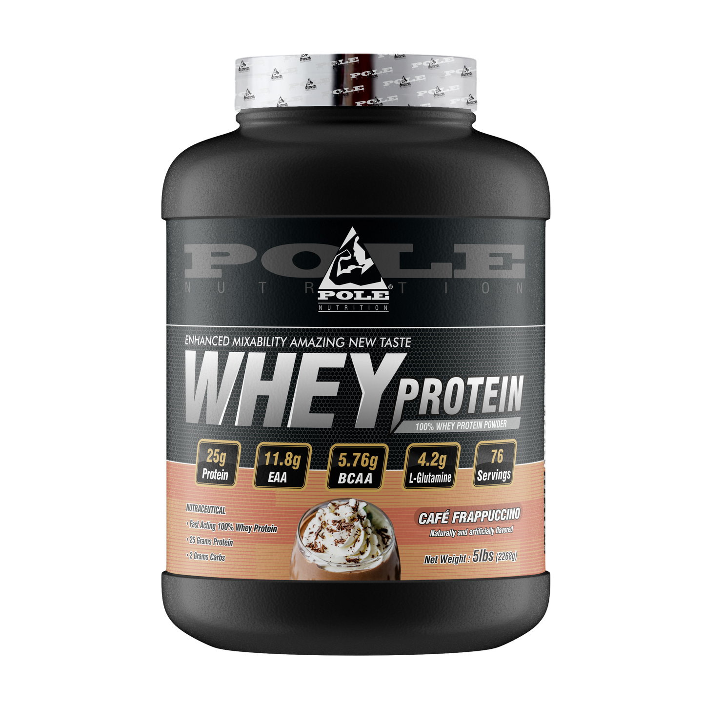 100% Whey Protein Powder 5Lbs