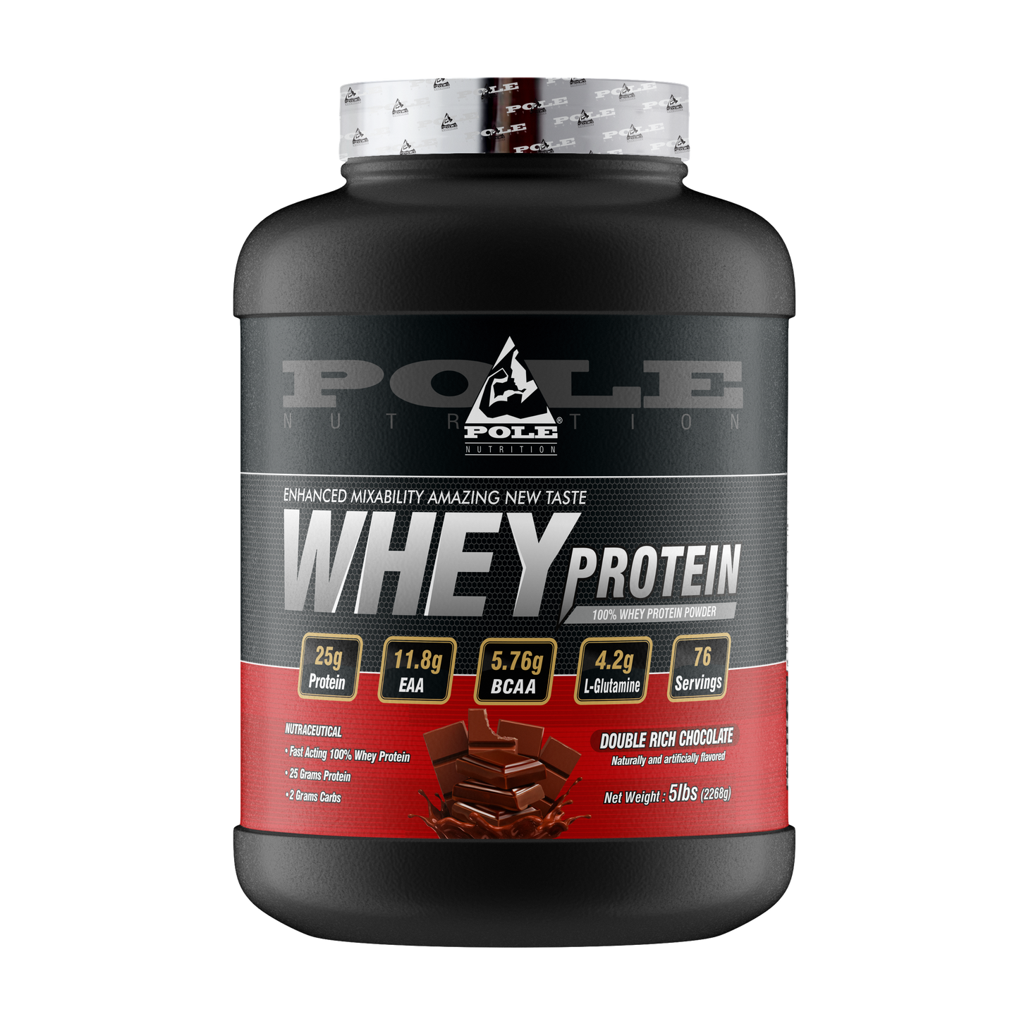 100% Whey Protein Powder 5Lbs