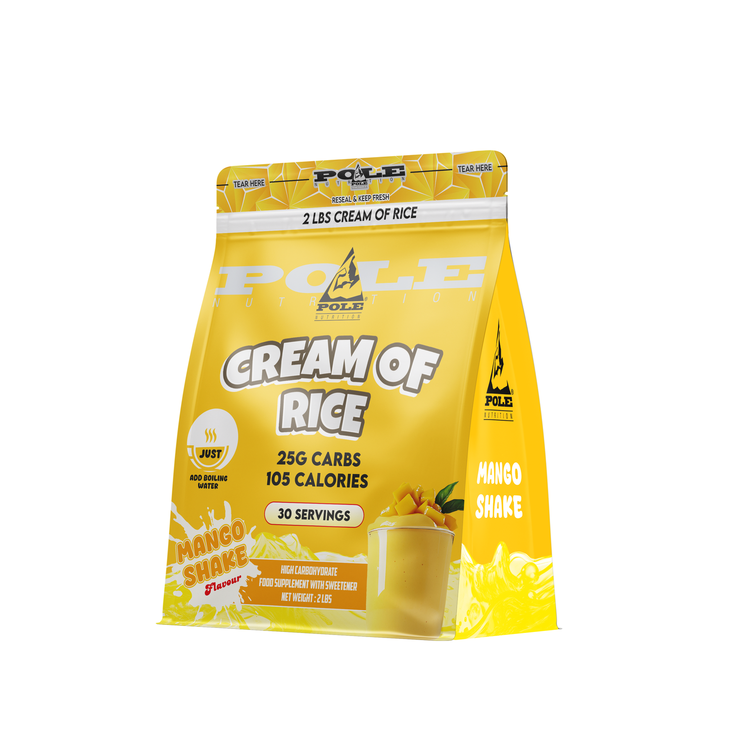 Pole Nutrition Cream of Rice Bag 2 LBS