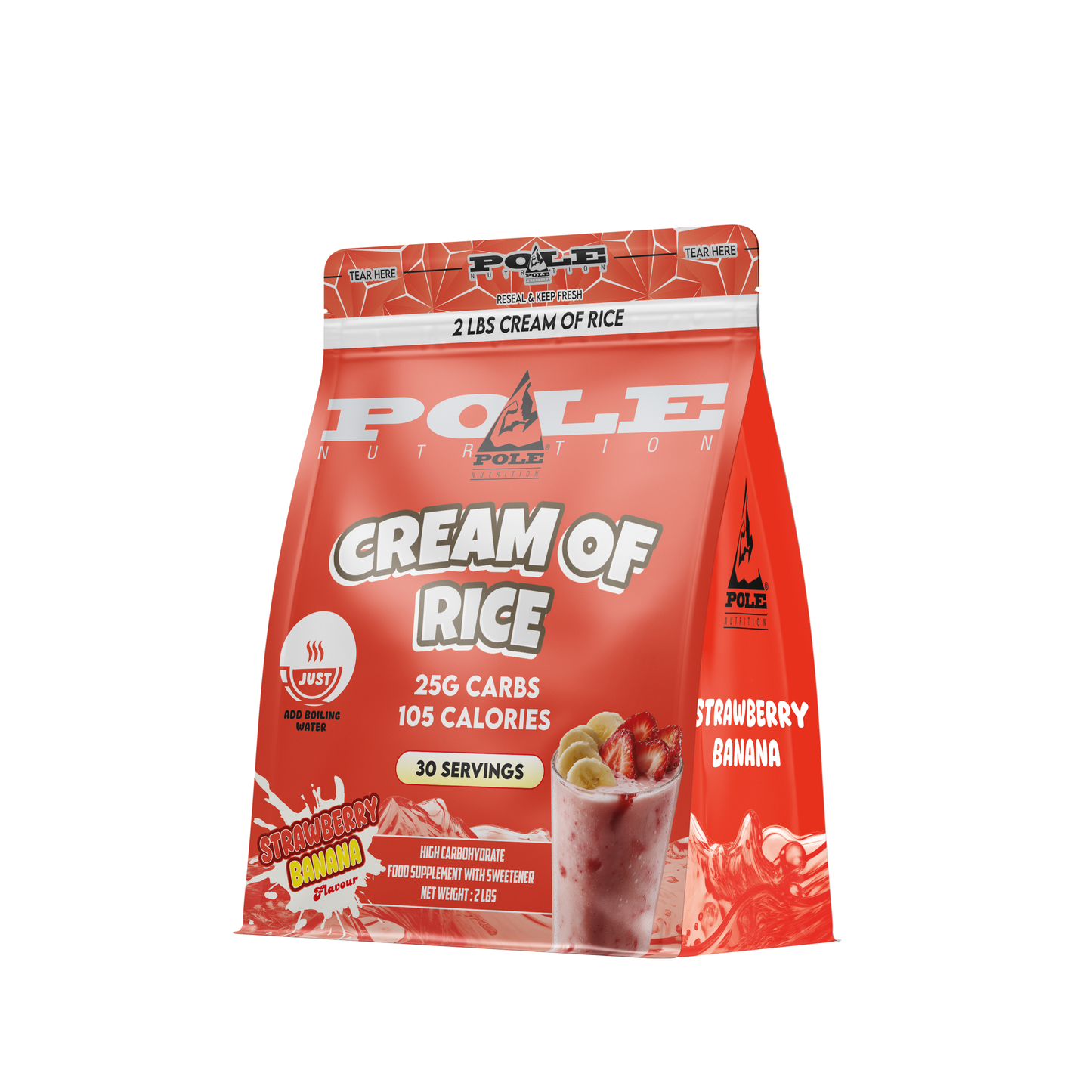 Pole Nutrition Cream of Rice Bag 2 LBS