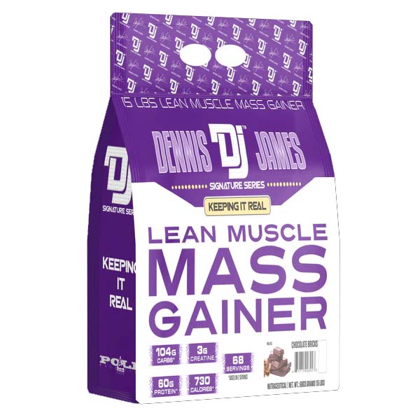 Dennis James Signature Series Lean Muscle Mass Gainer, 15Lbs