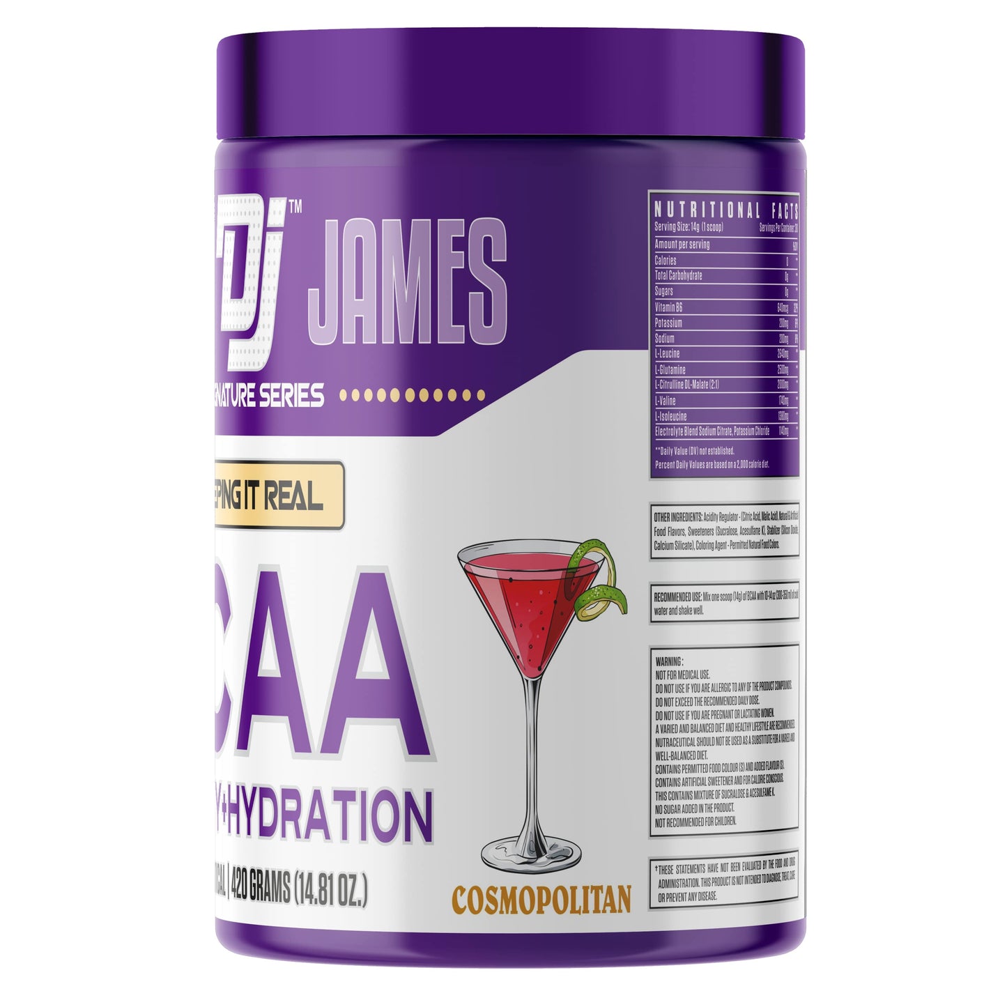 Dennis James Signature Series  BCAA