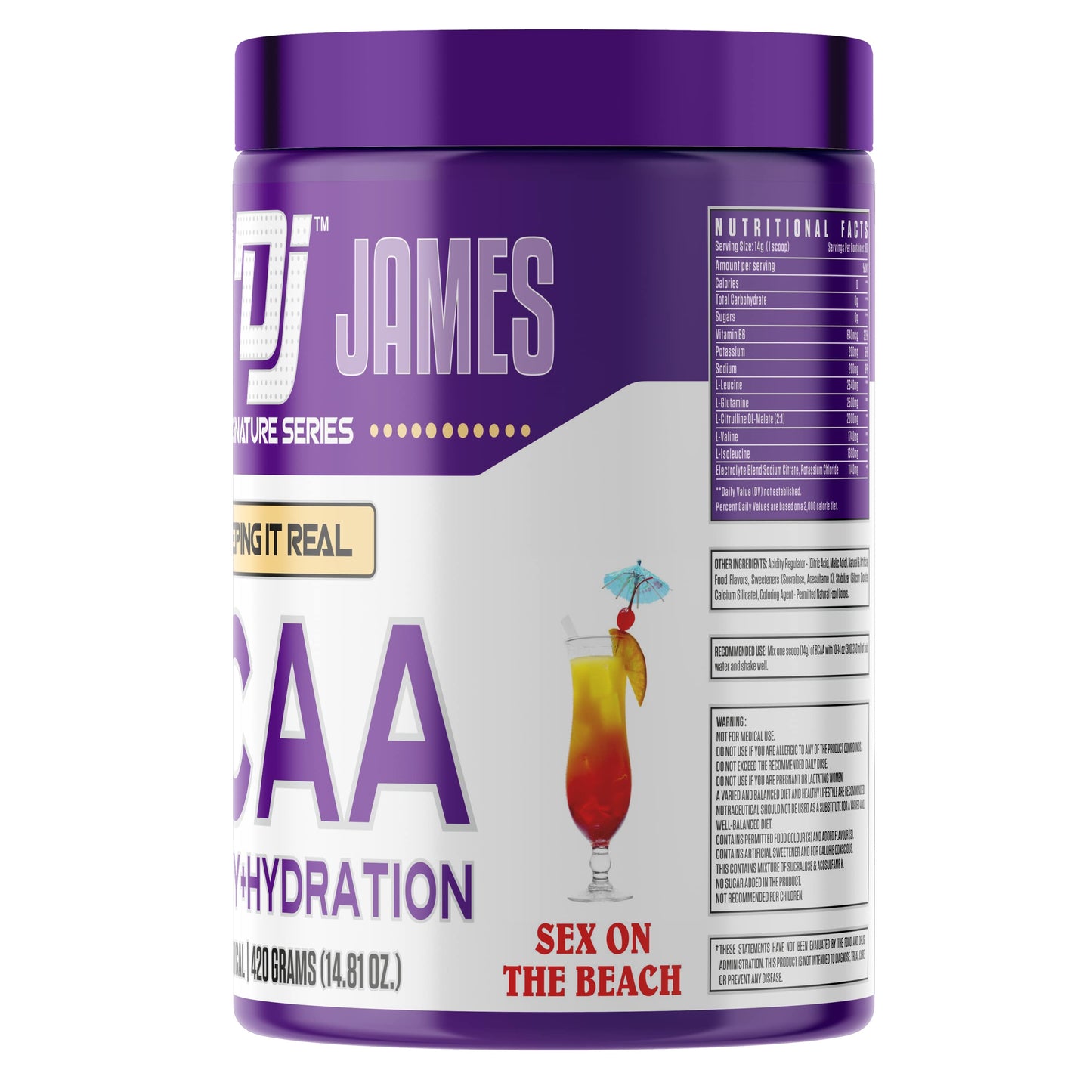 Dennis James Signature Series  BCAA