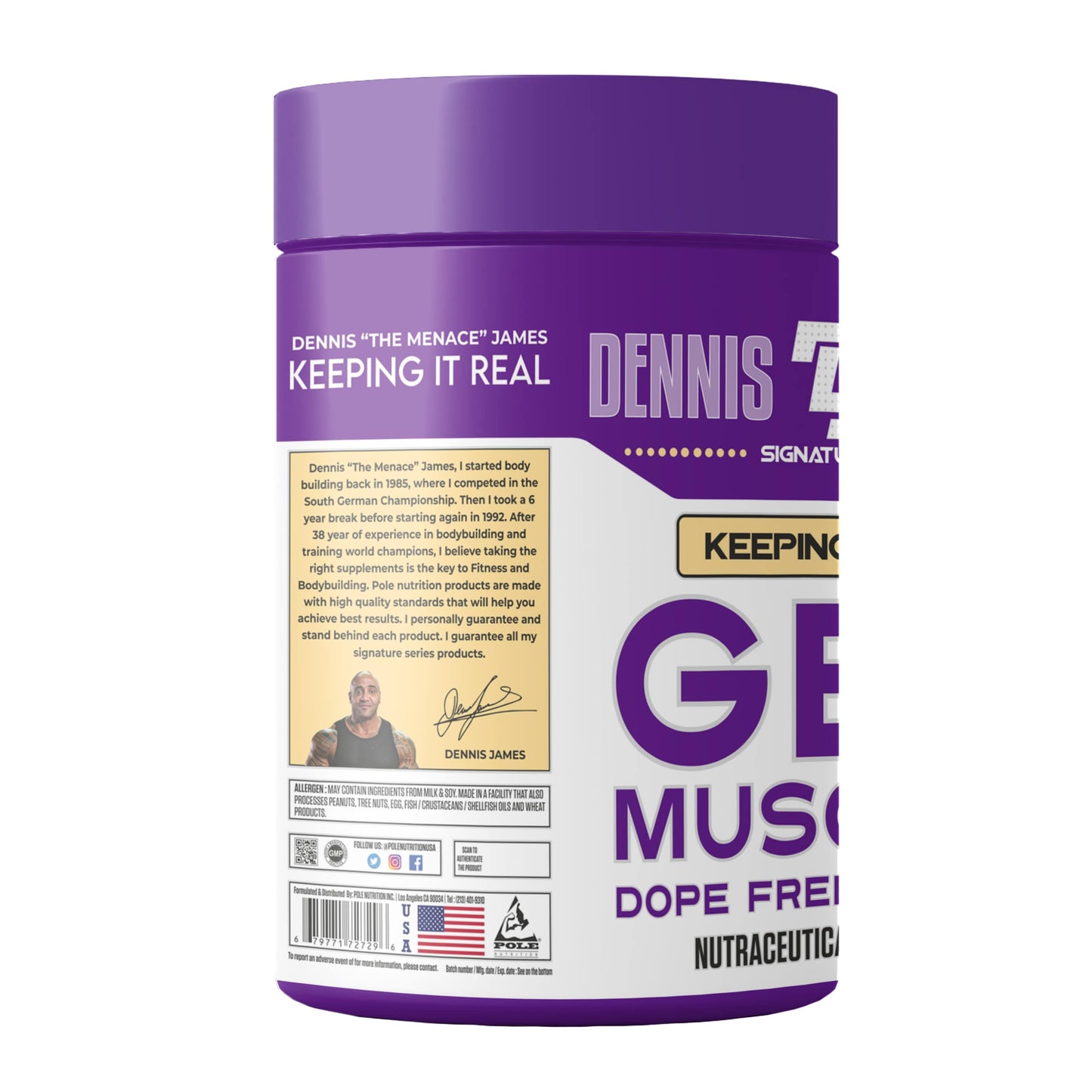 Dennis James Signature Series Get Muscles