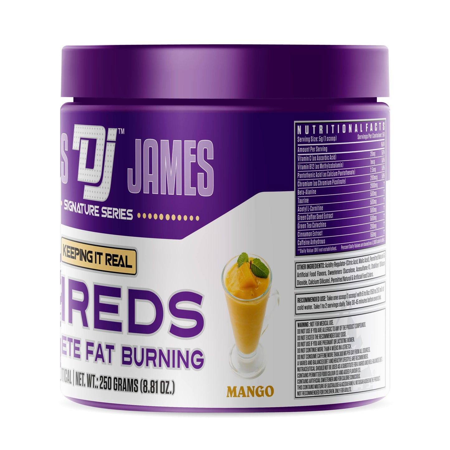 Dennis James Signature Series Shreds Complete Fat Burning