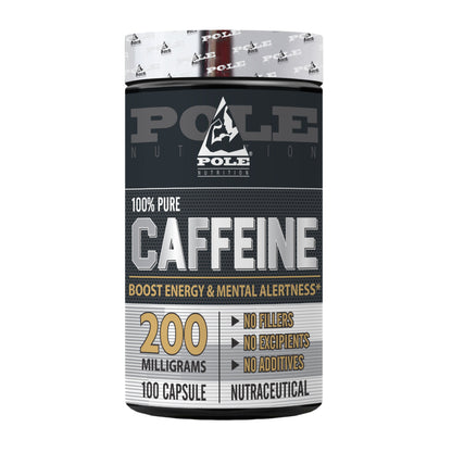 Caffeine 200mg, 100 Capsules