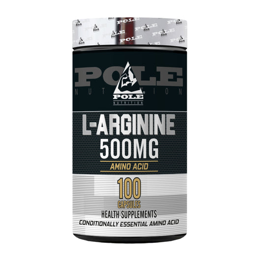 L-Arginine 500mg, 100 Capsules