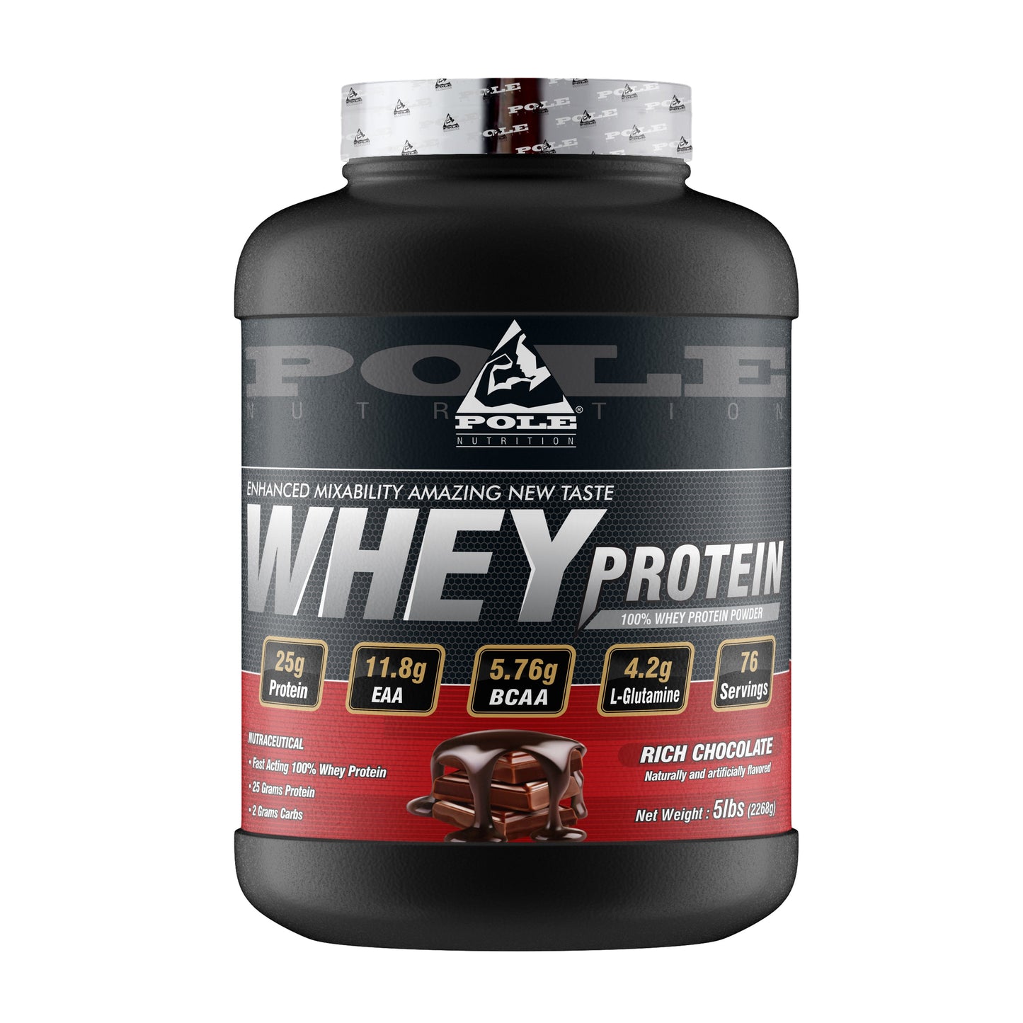 100% Whey Protein Powder 5Lbs